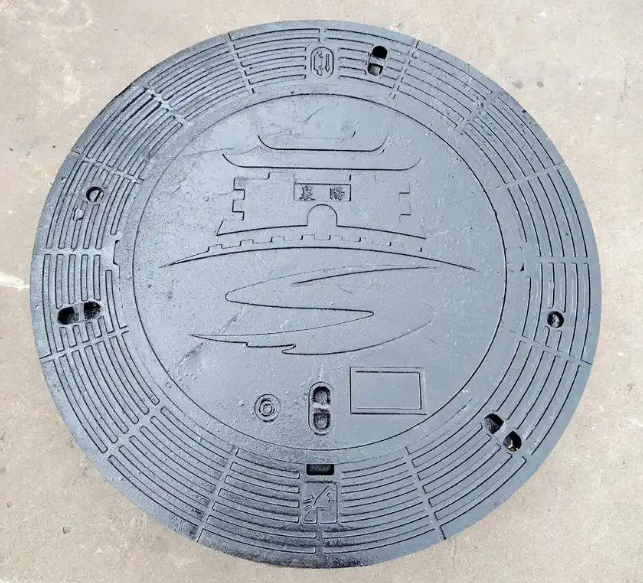 紫金球墨铸铁井盖定制款展示